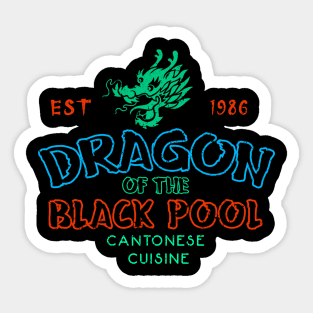 Dragon of the Black Pool Sticker